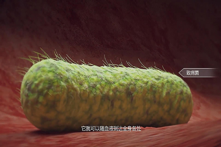 医学行业3D三维动画细胞模拟